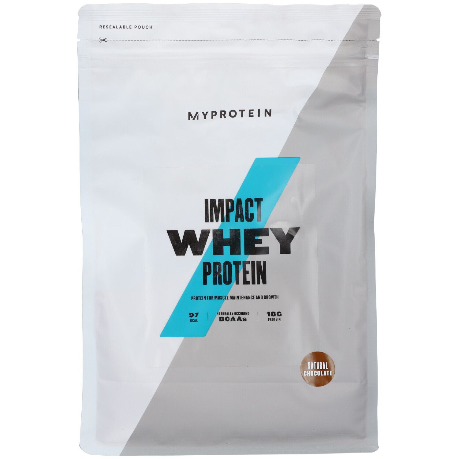 MyProtein Impact Whey Protein, Natural Chocolate, Pulver