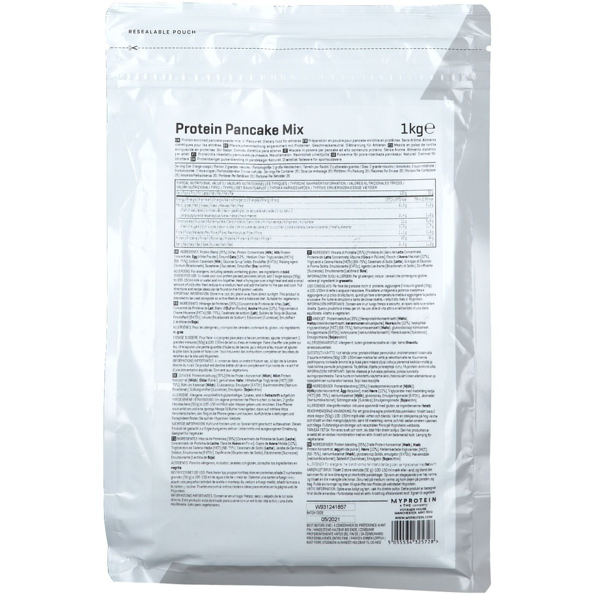 MyProtein Protein Pancake Mix, Neutral