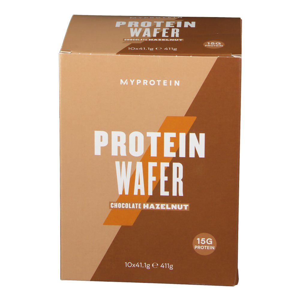 MyProtein Protein Wafers, Schokolade-Haselnuss