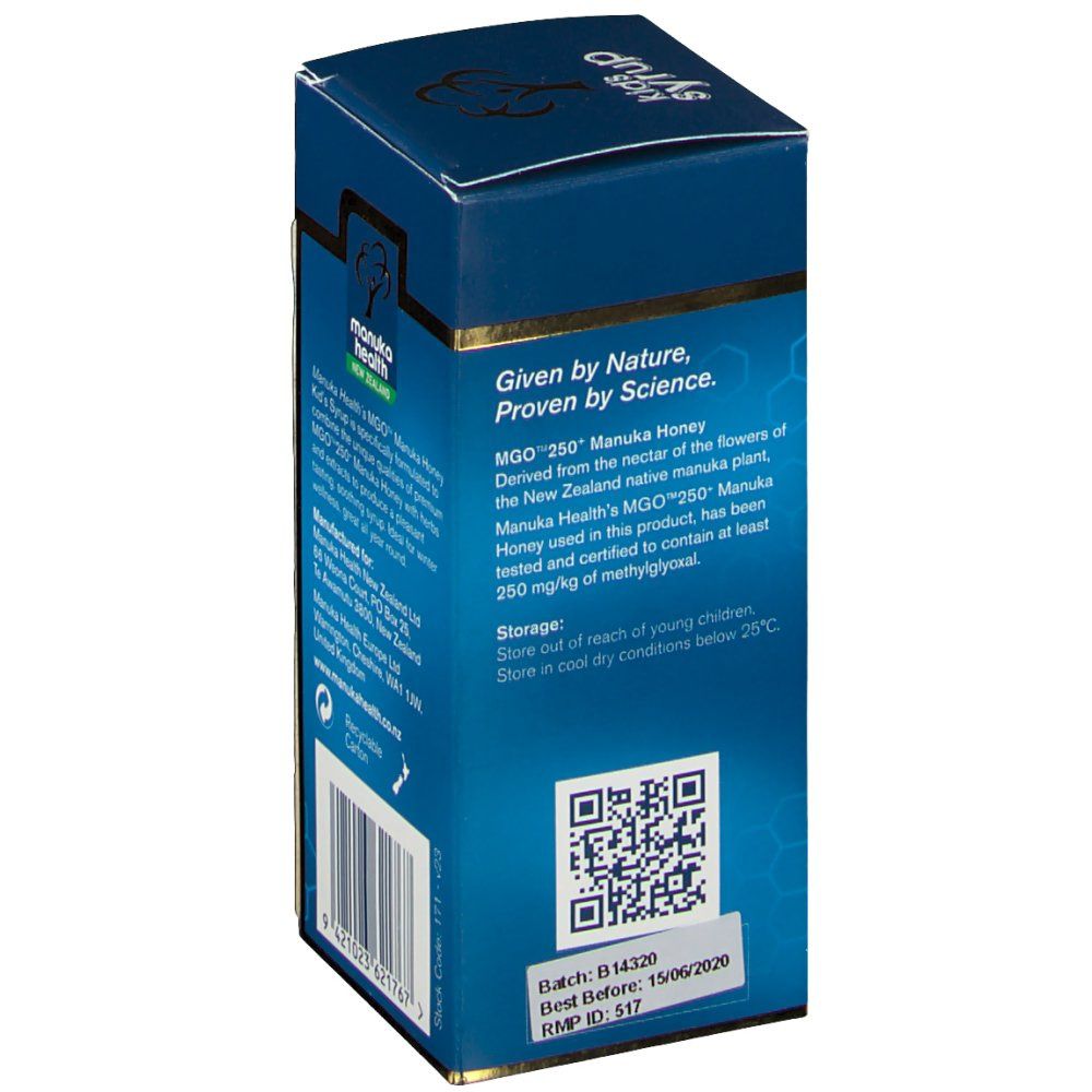 manuka health Manuka-Honig MGO 250+ Kids-Sirup