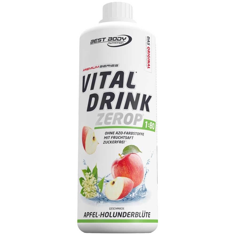 Best Body Nutrition Low Carb Vital Drink, Apfel-Holunderblüte
