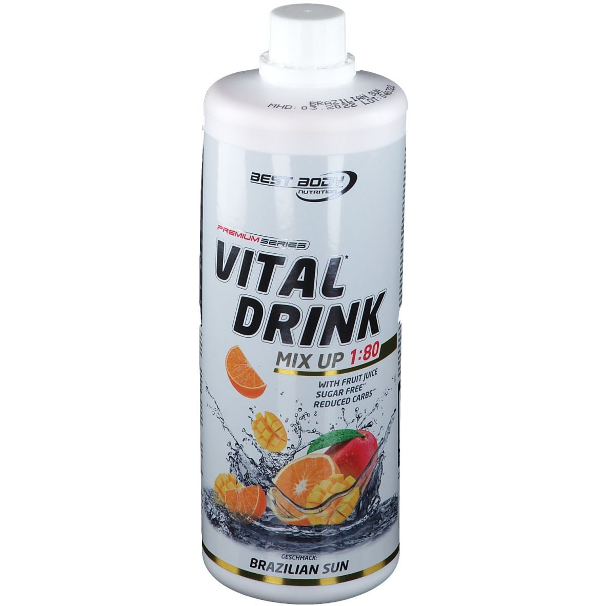 Best Body Nutrition Low Carb Vital Drink, Brazilian Sun