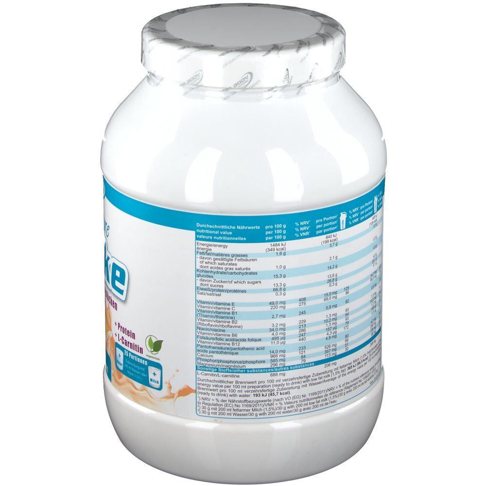 Best Body Nutrition Figure Shake, Pfirsich, Pulver
