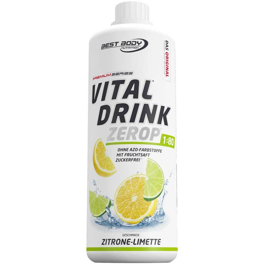 Best Body Nutrition Low Carb Vital Drink, Zitrone-Limette