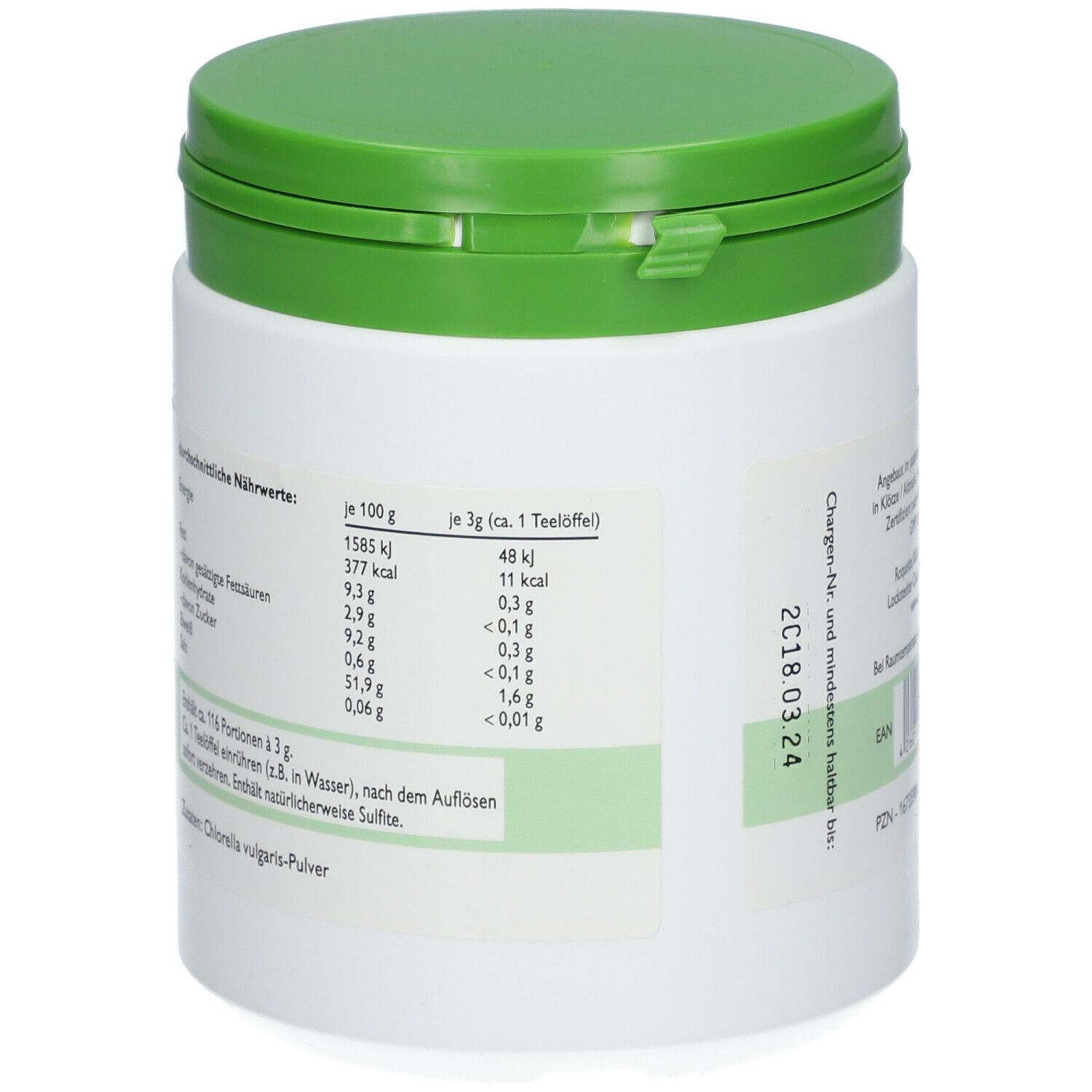 Algomed Chlorella Pulver