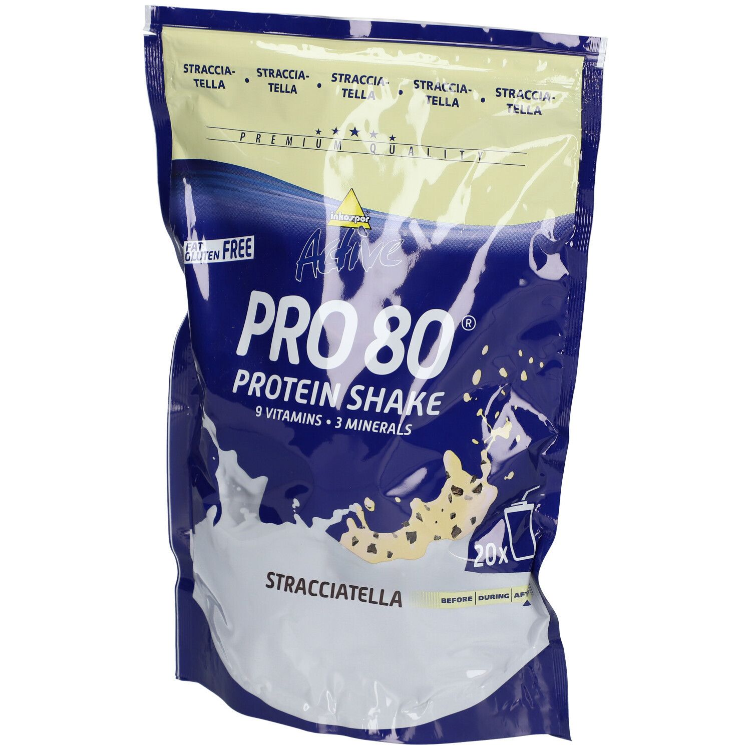 Inkospor Active Pro 80, Stracciatella, Pulver 500 g