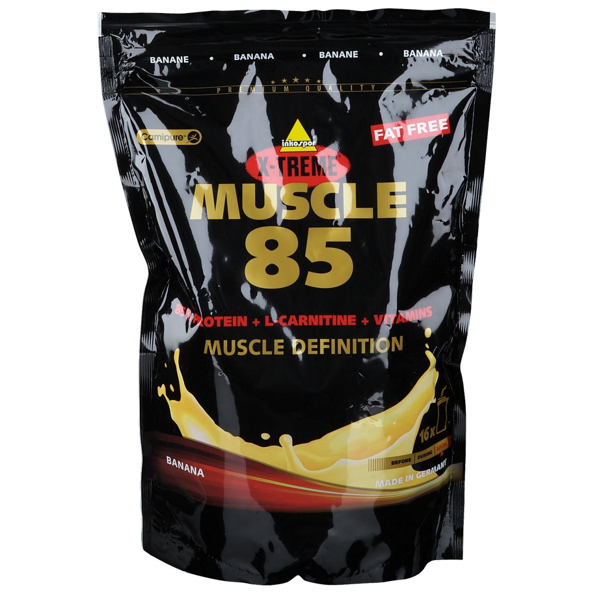 Inkospor X-TREME Muscle 85, Banane