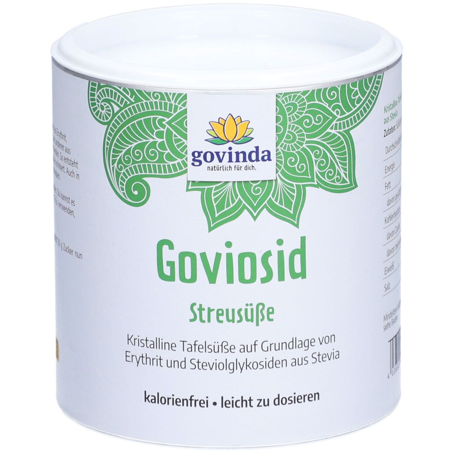 Govinda Goviosid Streusüsse 400 g Pulver