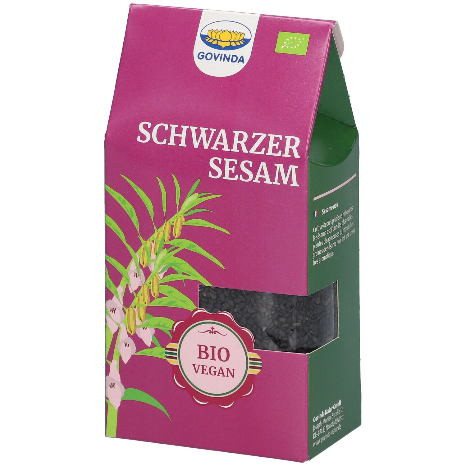 Govinda Bio Schwarzer Sesam 200 g Sonstige