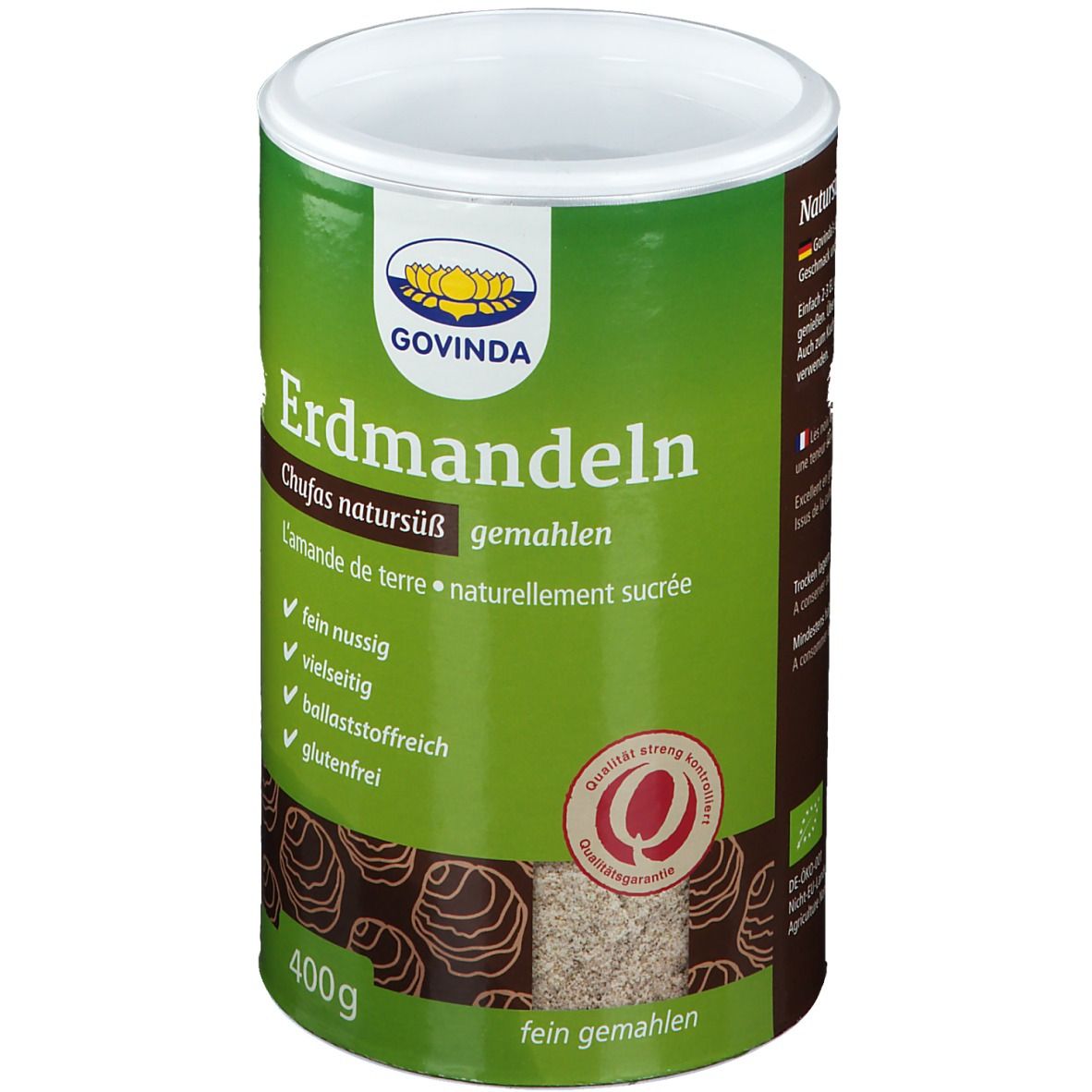 Govinda Bio Erdmandeln gemahlen