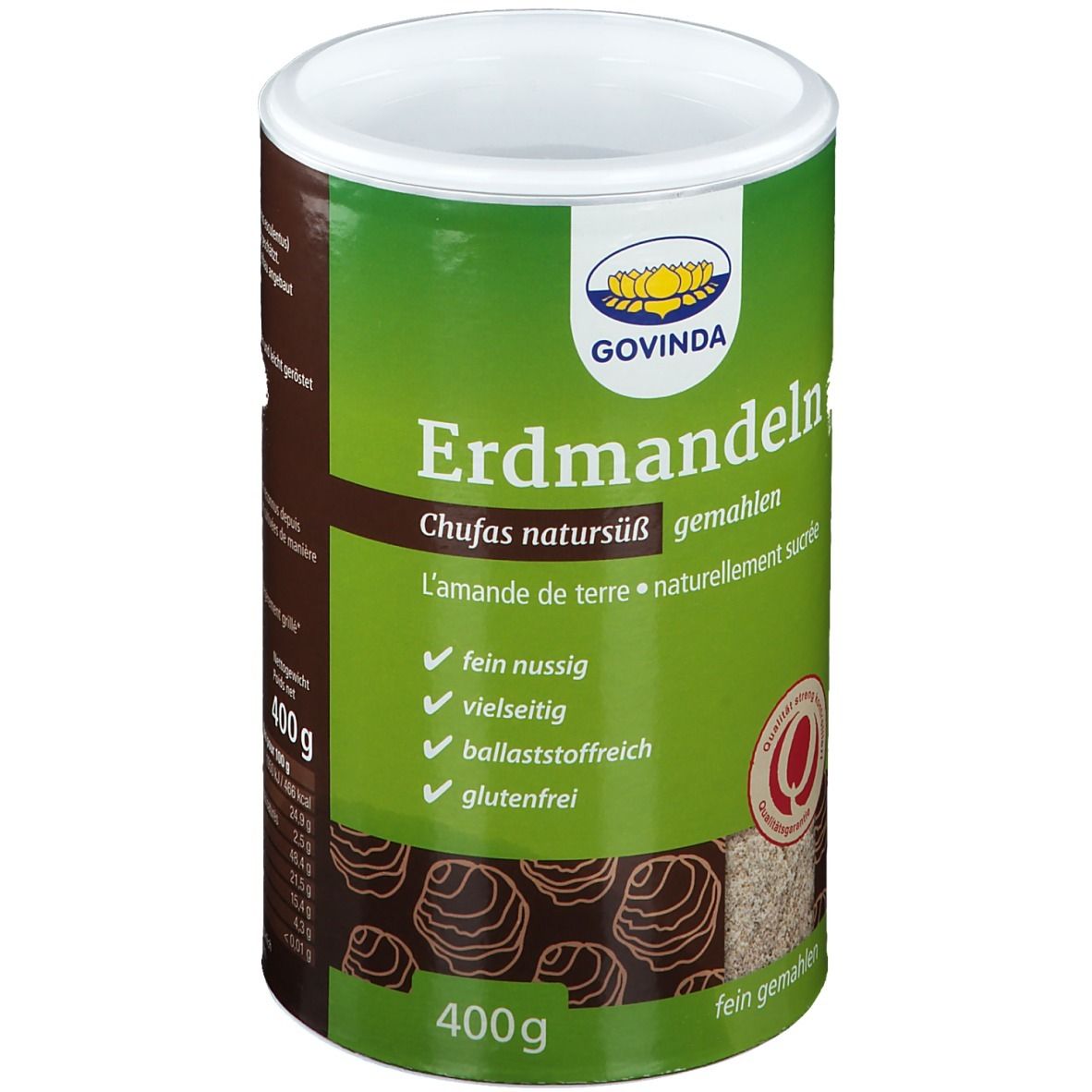 Govinda Bio Erdmandeln gemahlen
