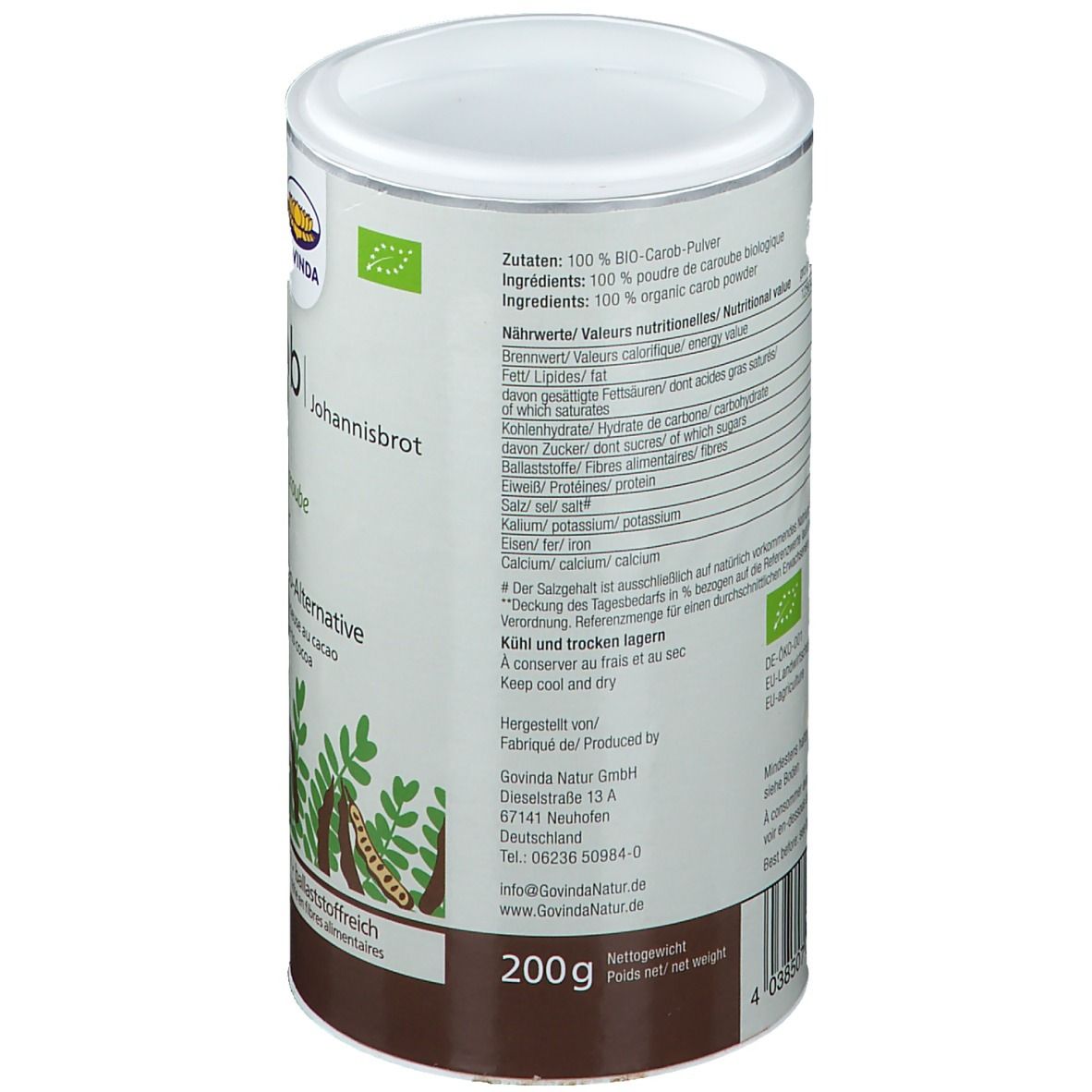 Govinda Carob-Pulver