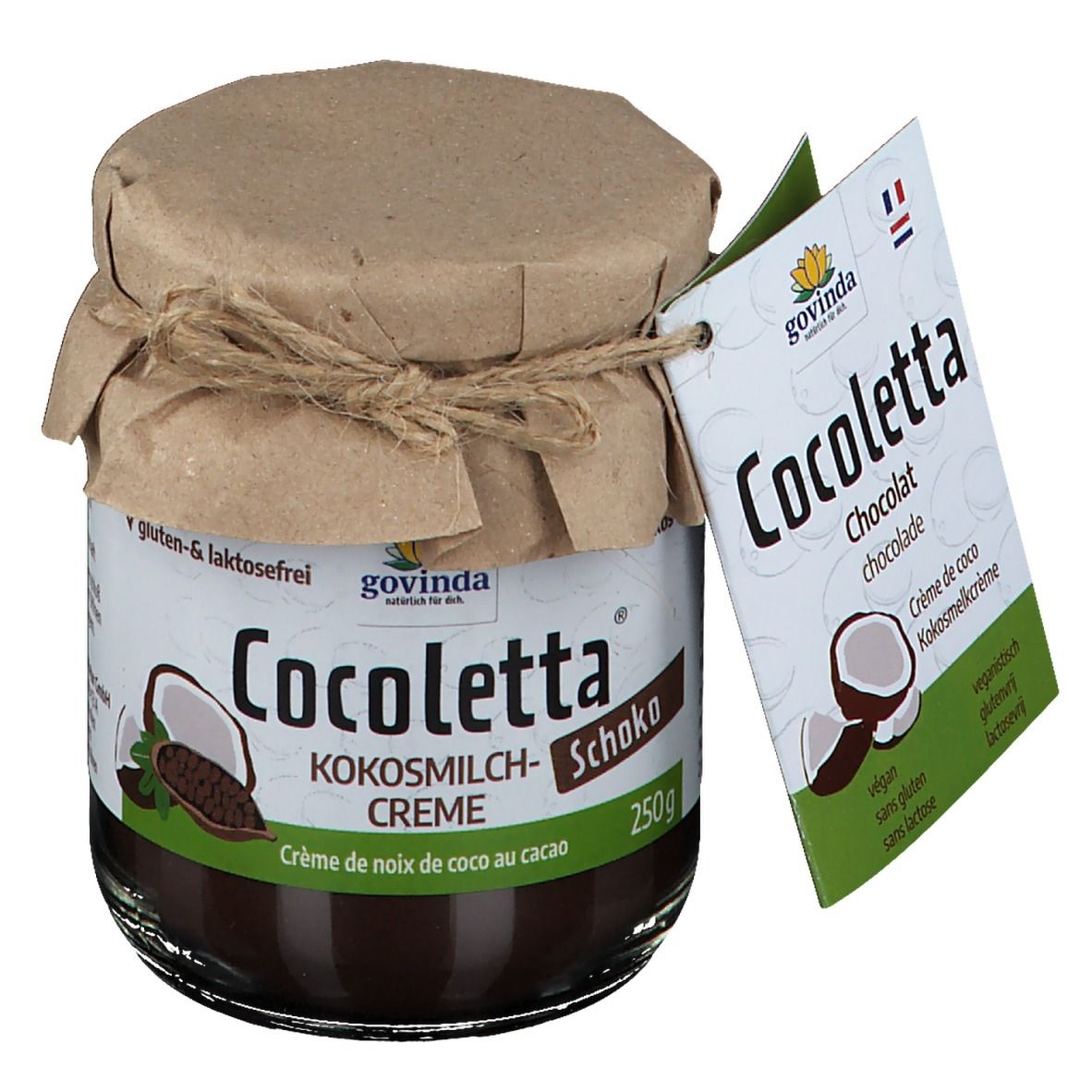 Govinda Bio Cocoletta Kokosmilch-Creme, Schoko