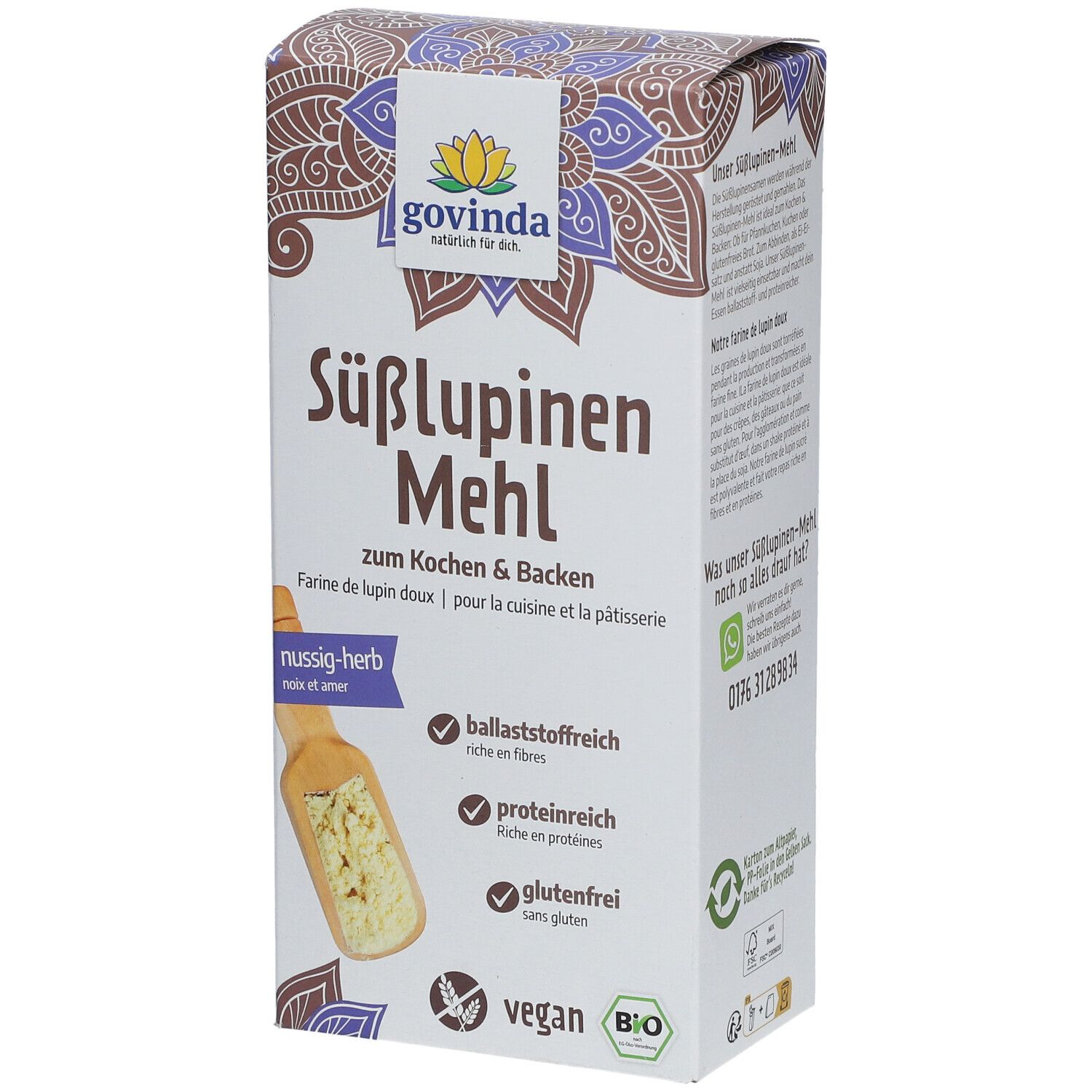 Govinda Süßlupinen-Mehl