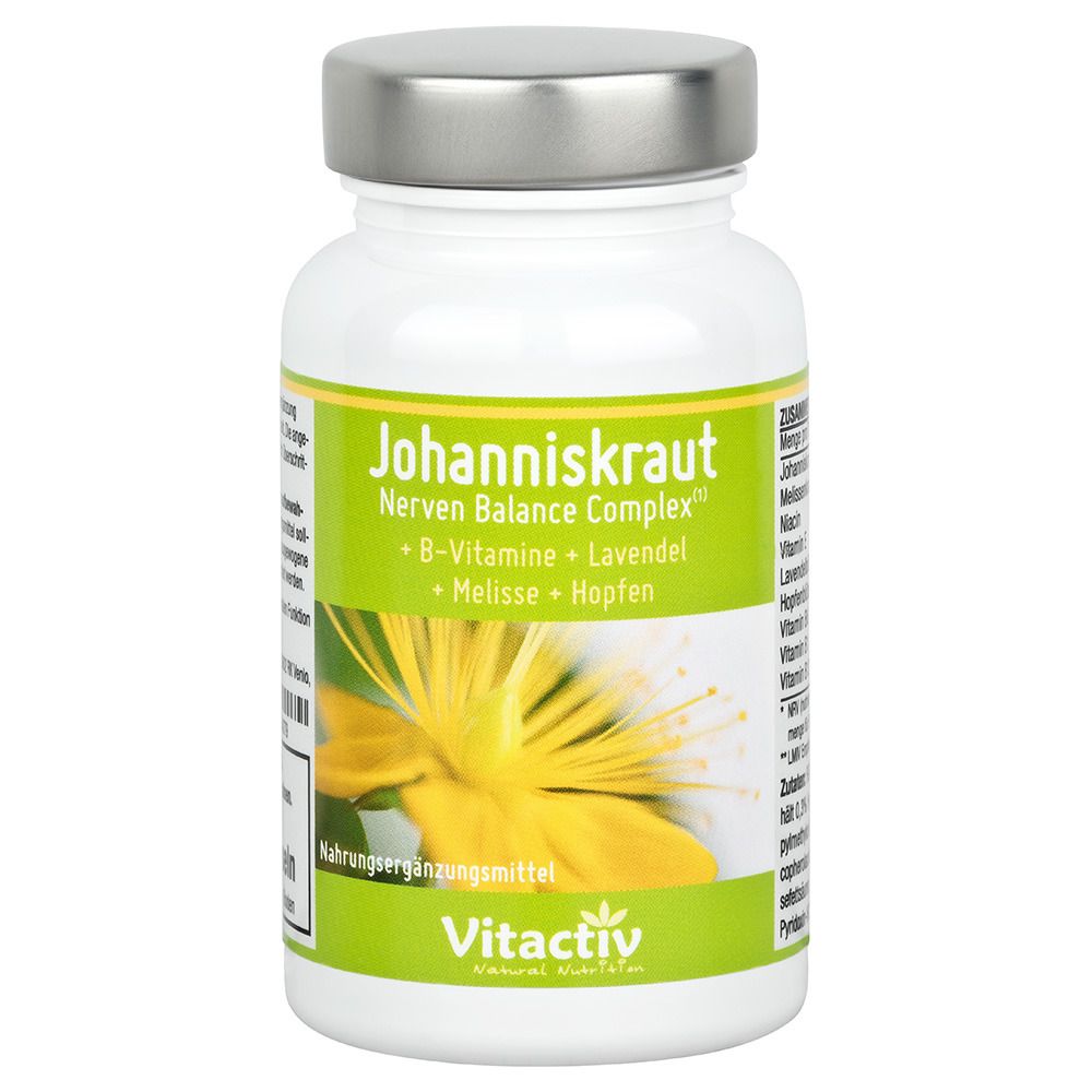 Vitactiv Nerven Balance Complex Mit Johanniskraut