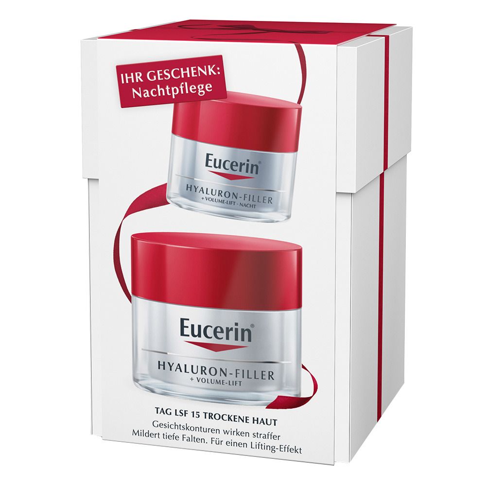 Eucerin® Hyaluron-Filler + Volume-Lift Tagespflege Trockene Haut Set