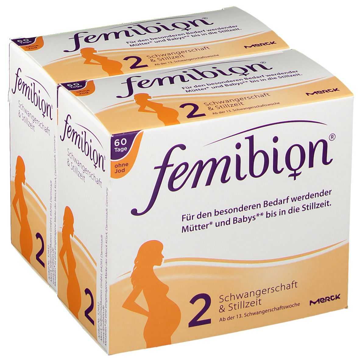 Femibion® 2 Schwangerschaft + Stillzeit Doppelpack