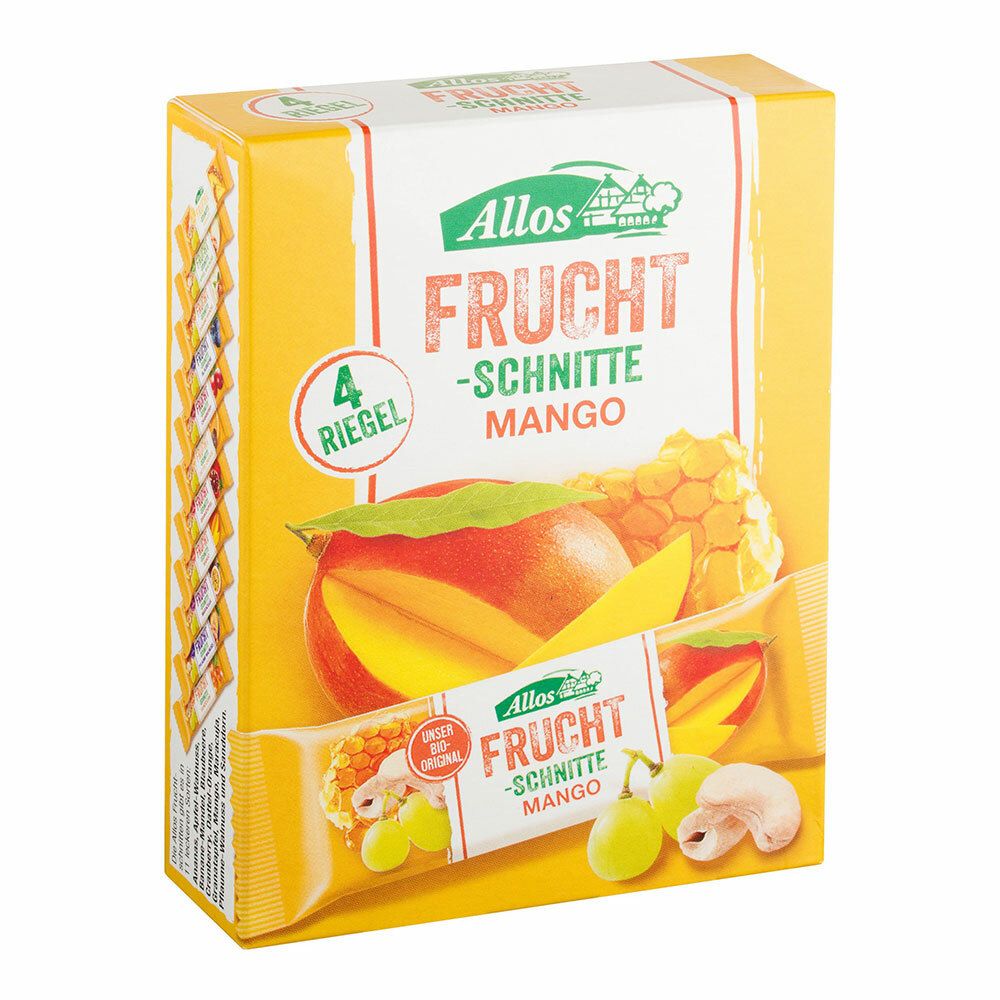 Allos Bio Fruchtschnitte, Mango