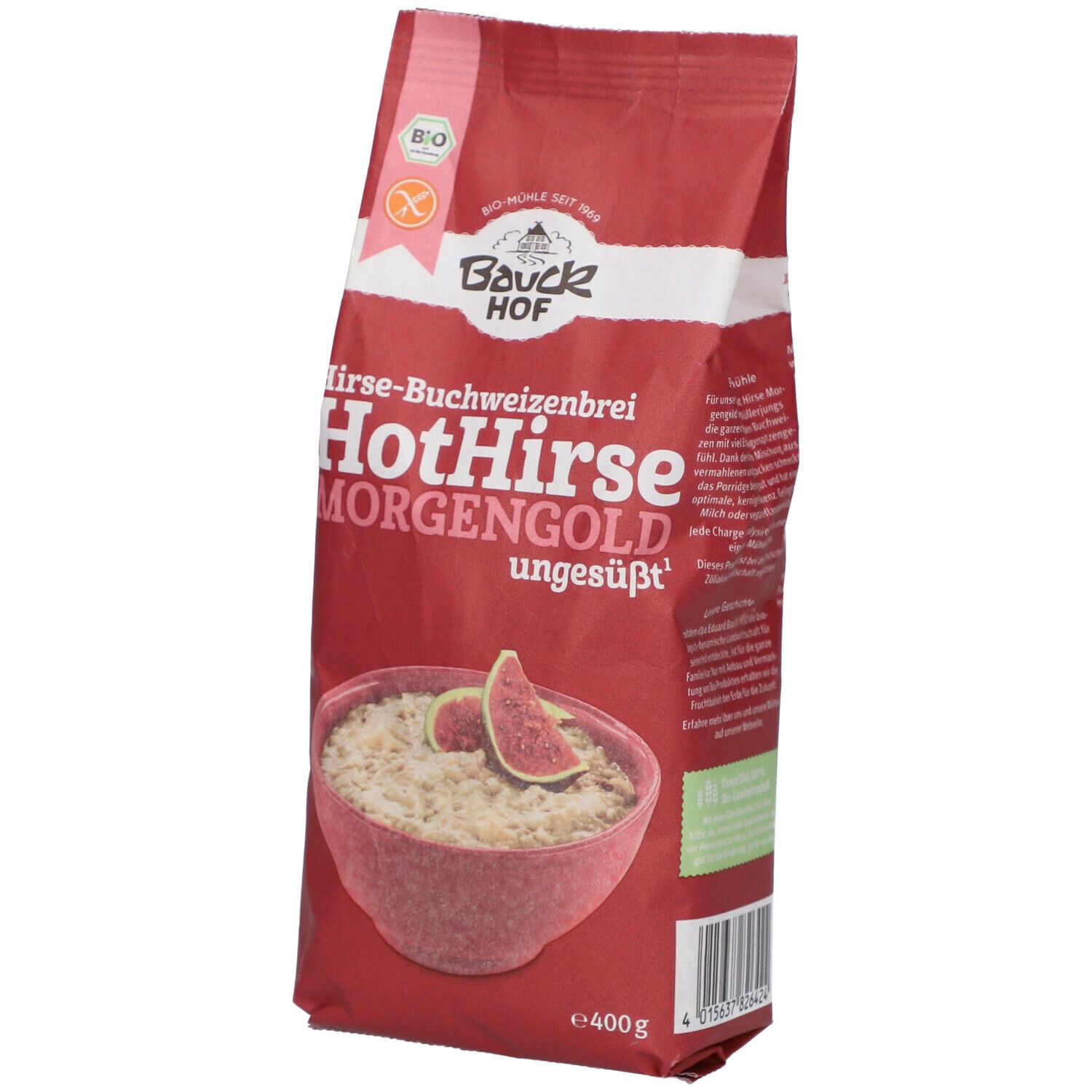 Bauckhof Bio Hot Hirse, Morgengold 400 g Müsli