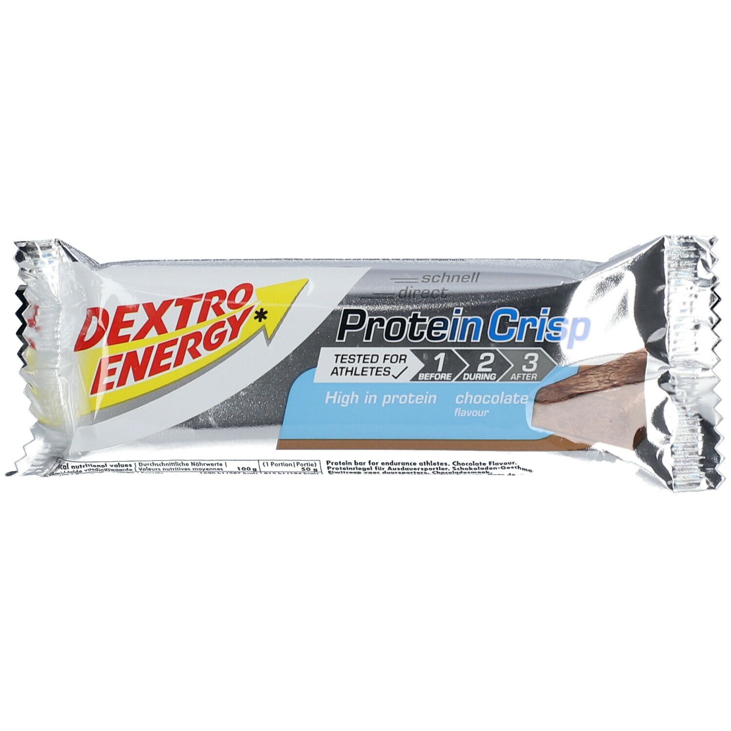 Dextro Energy Protein Crisp, Schokolade 6x50 g Riegel