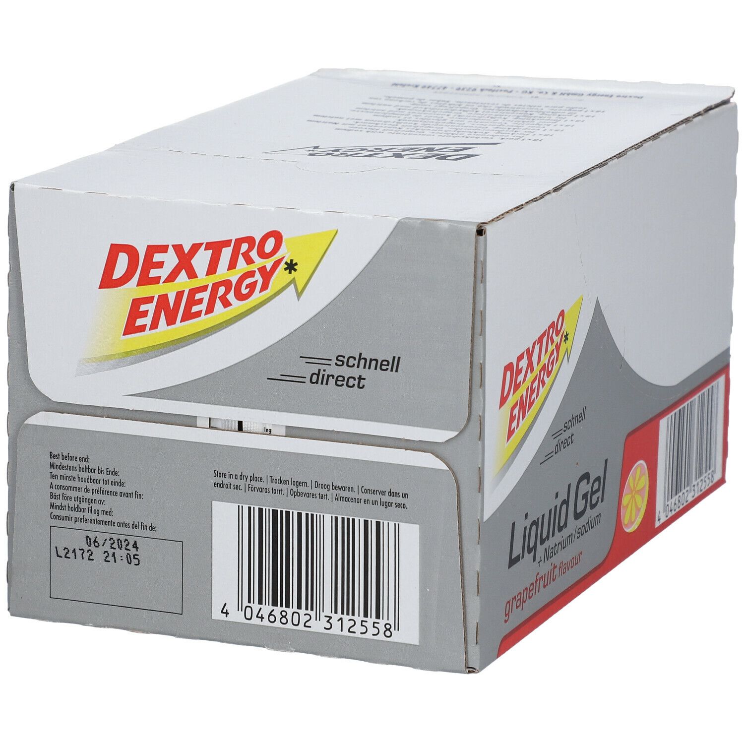 Dextro Energy Liquid Gel Grapefruit + Natrium