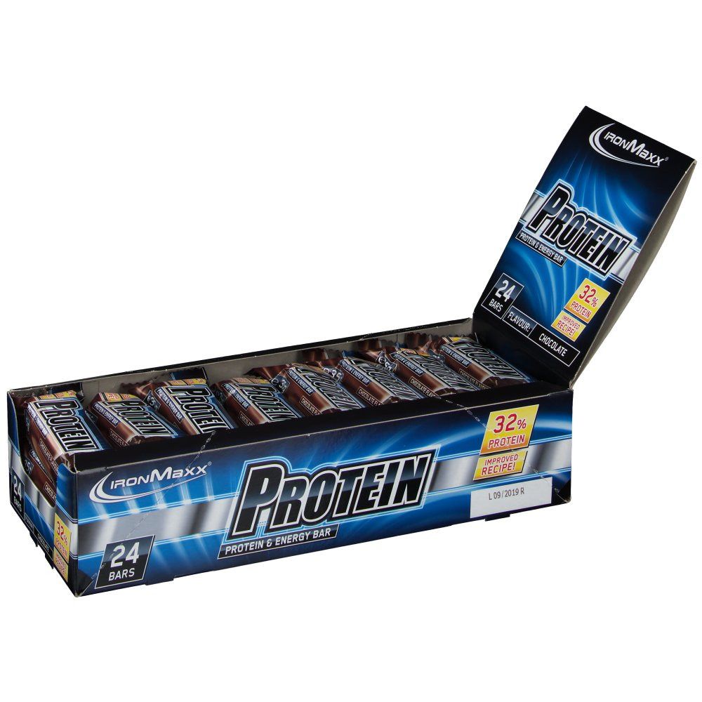 IronMaxx Proteinriegel Peanut Caramel - 24 Riegel Ohne Zuckerzusatz