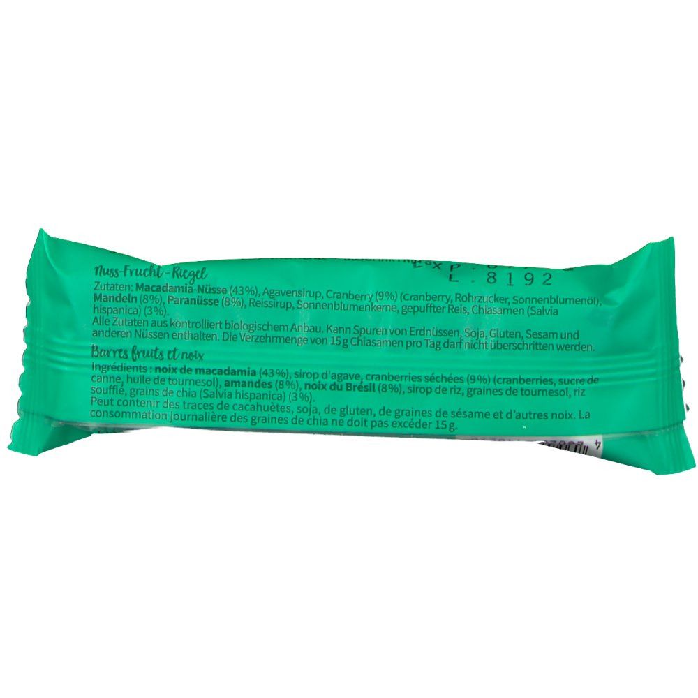 nu3 Bio Smart Nuts, Macadamia