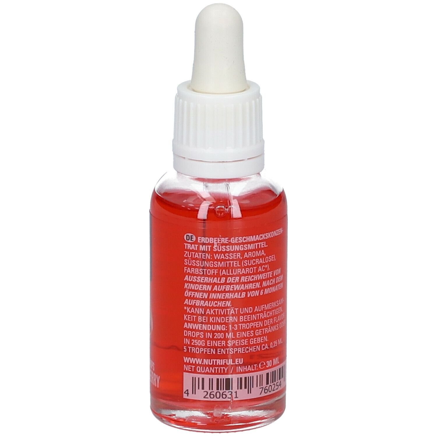 nutriful FLAVOR DROPS ERDBEERE