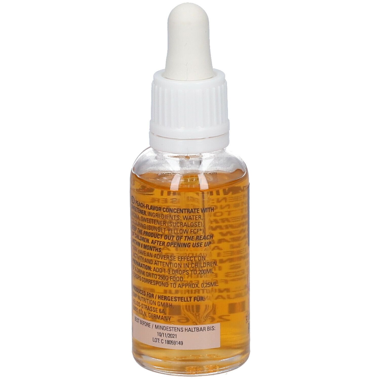 nutriful FLAVOR DROPS PFIRSICH