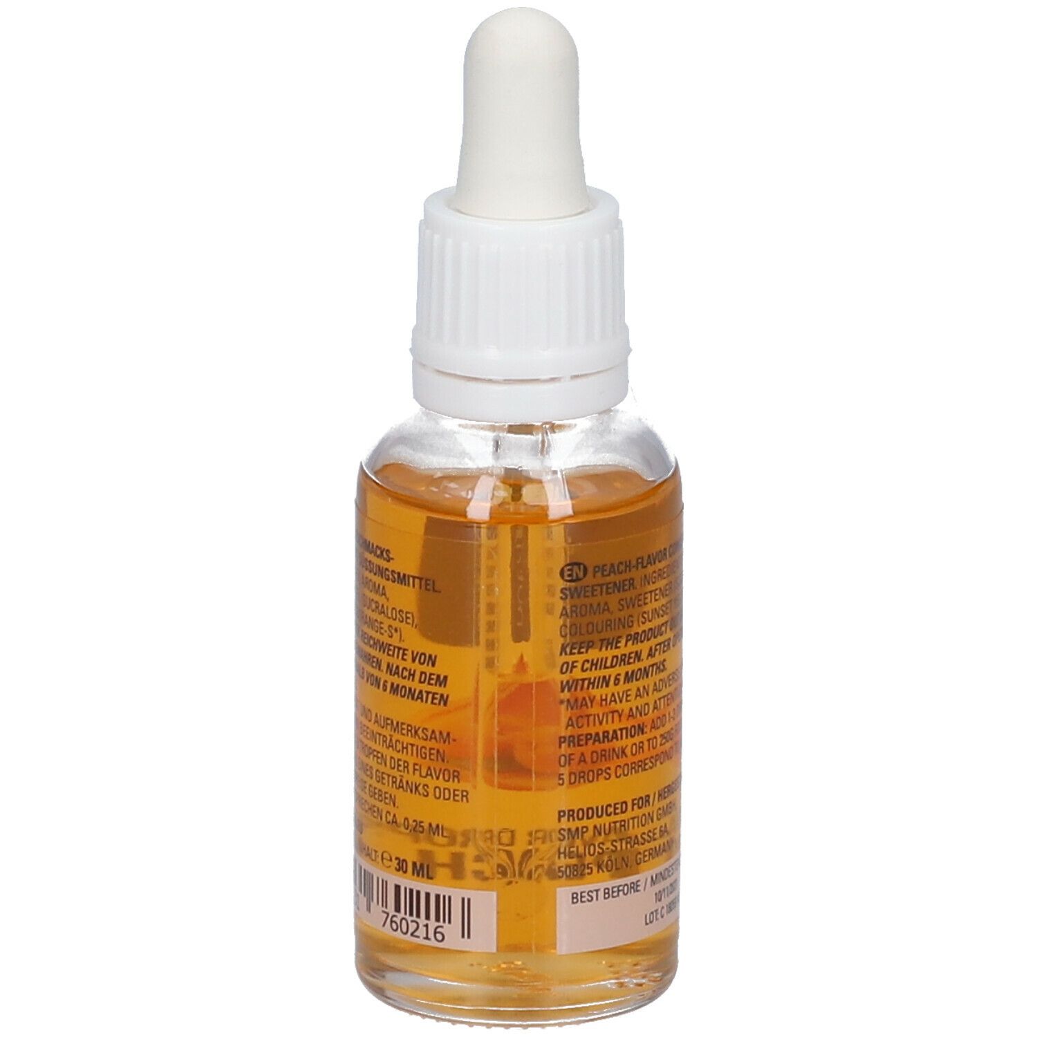 nutriful FLAVOR DROPS PFIRSICH