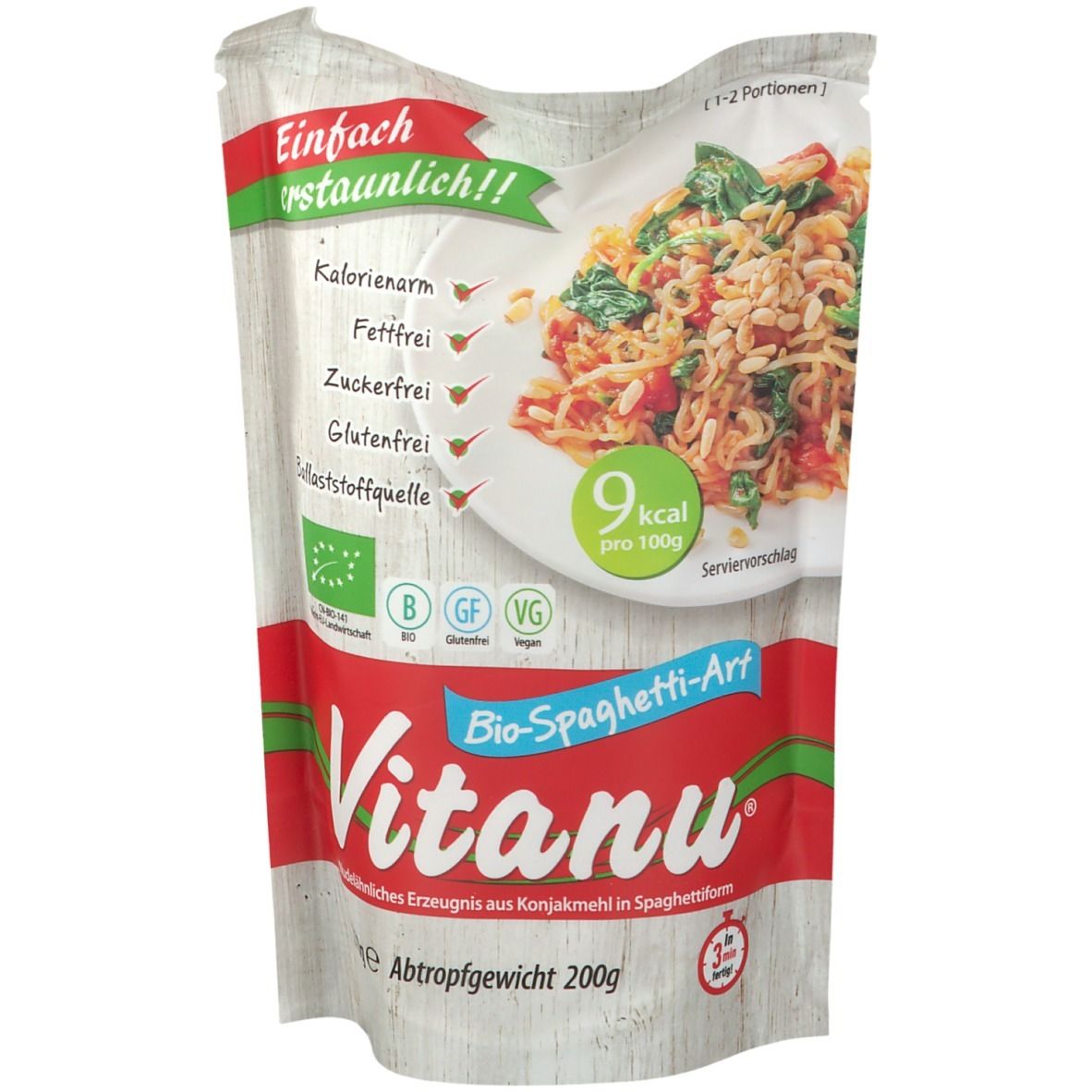 Vitanu Bio Spaghetti 200 g Sonstige