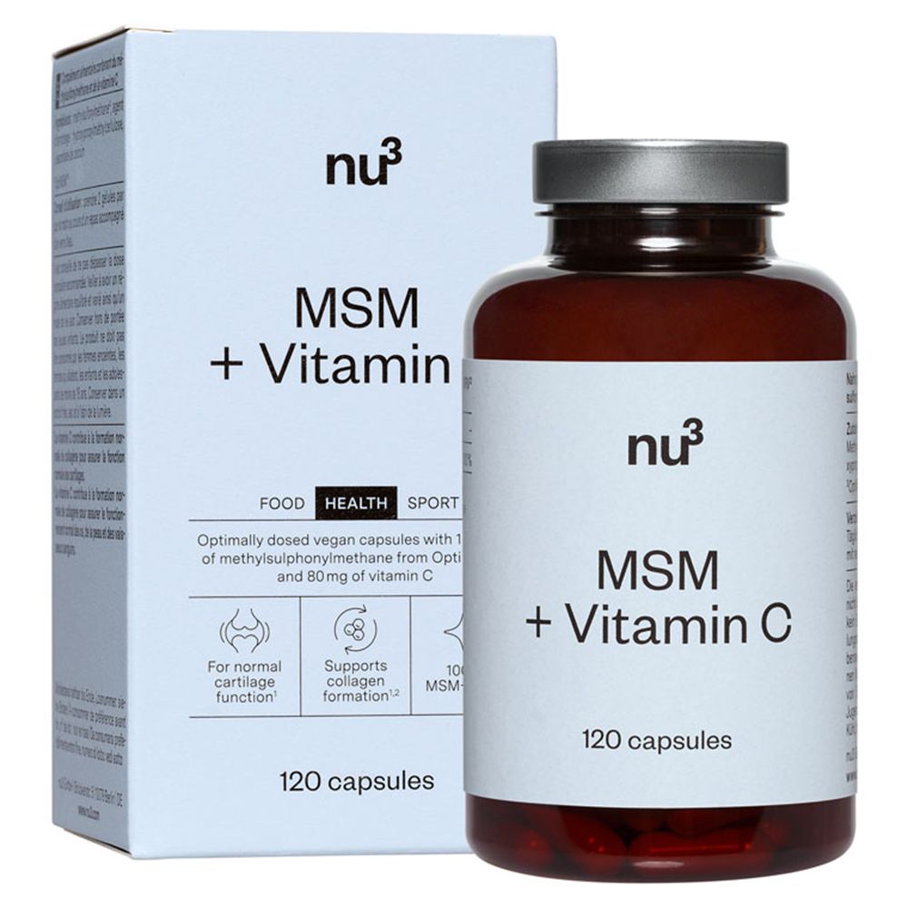 nu3 Premium MSM + Vitamine C