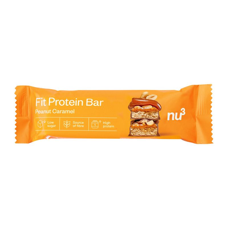 nu3 Fit Protein Bar, Peanut Caramel