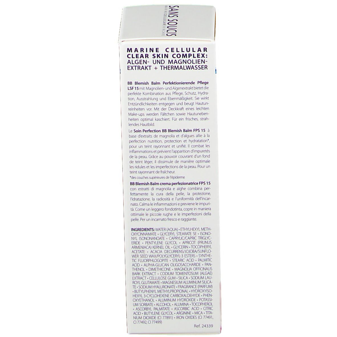 SANS SOUCIS BB Blemish Balm Natural LSF 15