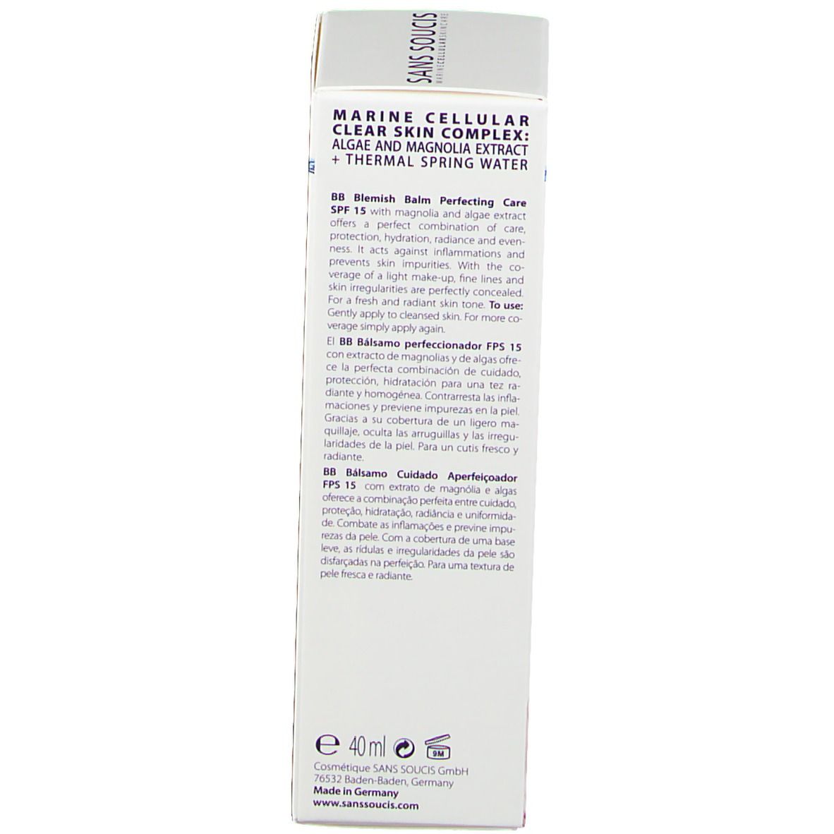 SANS SOUCIS BB Blemish Balm Natural LSF 15