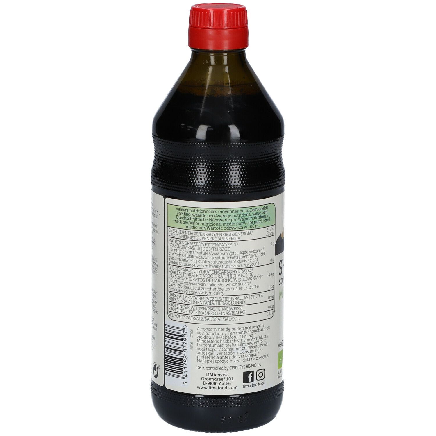 Lima Bio Shoyu Sojasoße 500 ml Flüssigkeit