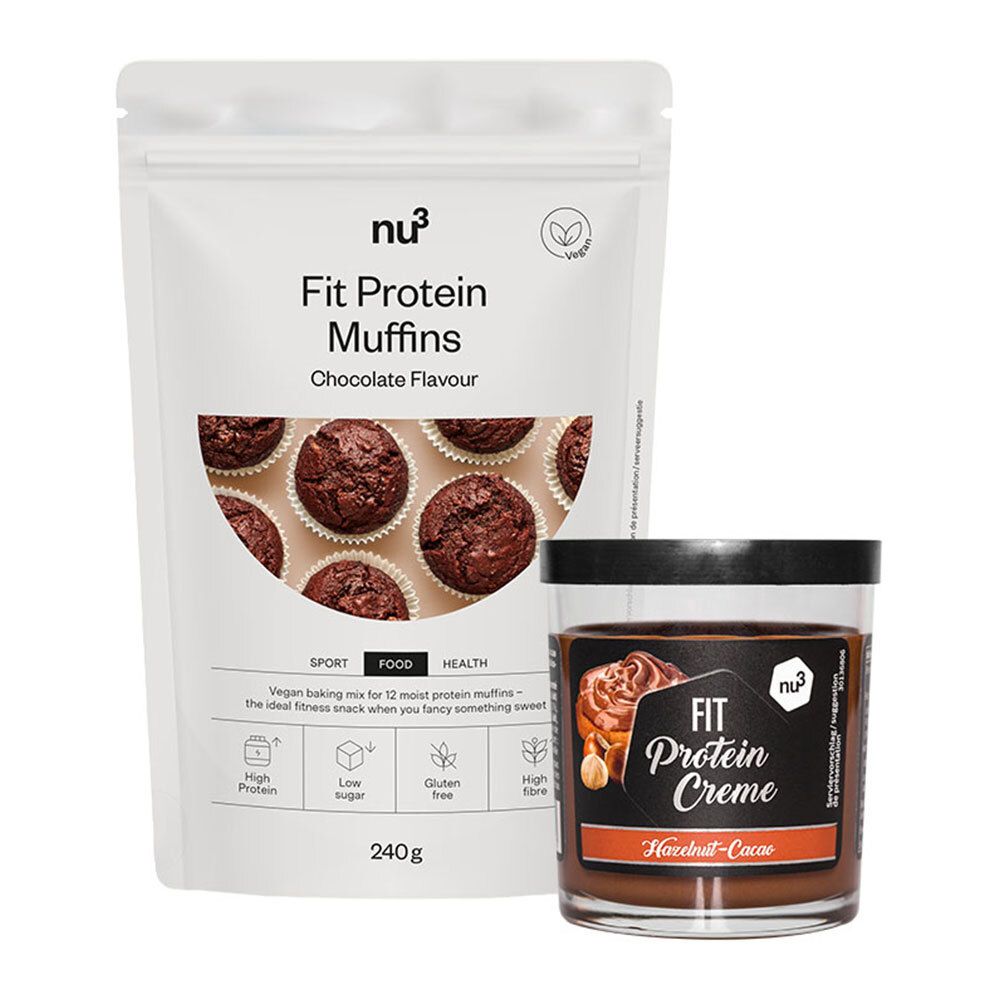nu3 Fit Muffins + nu3 Fit Protein Creme