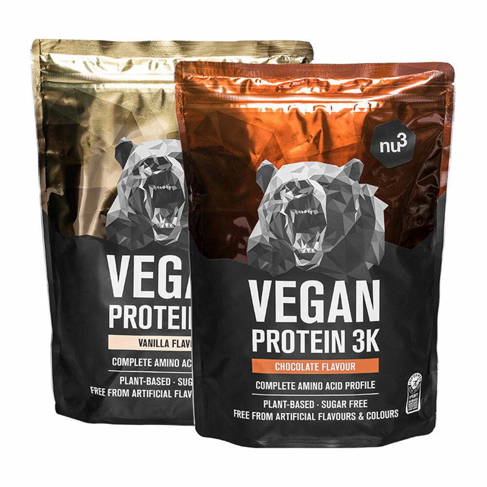 nu3 Vegan Protein Probierpaket Schoko & Vanille