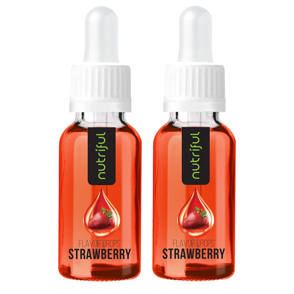nutriful FLAVOR DROPS ERDBEERE