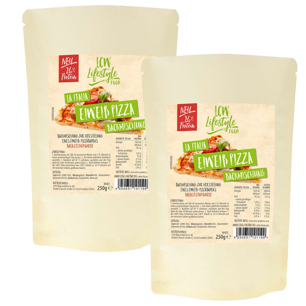 LCW La Italia Eiweißpizza Backmischung