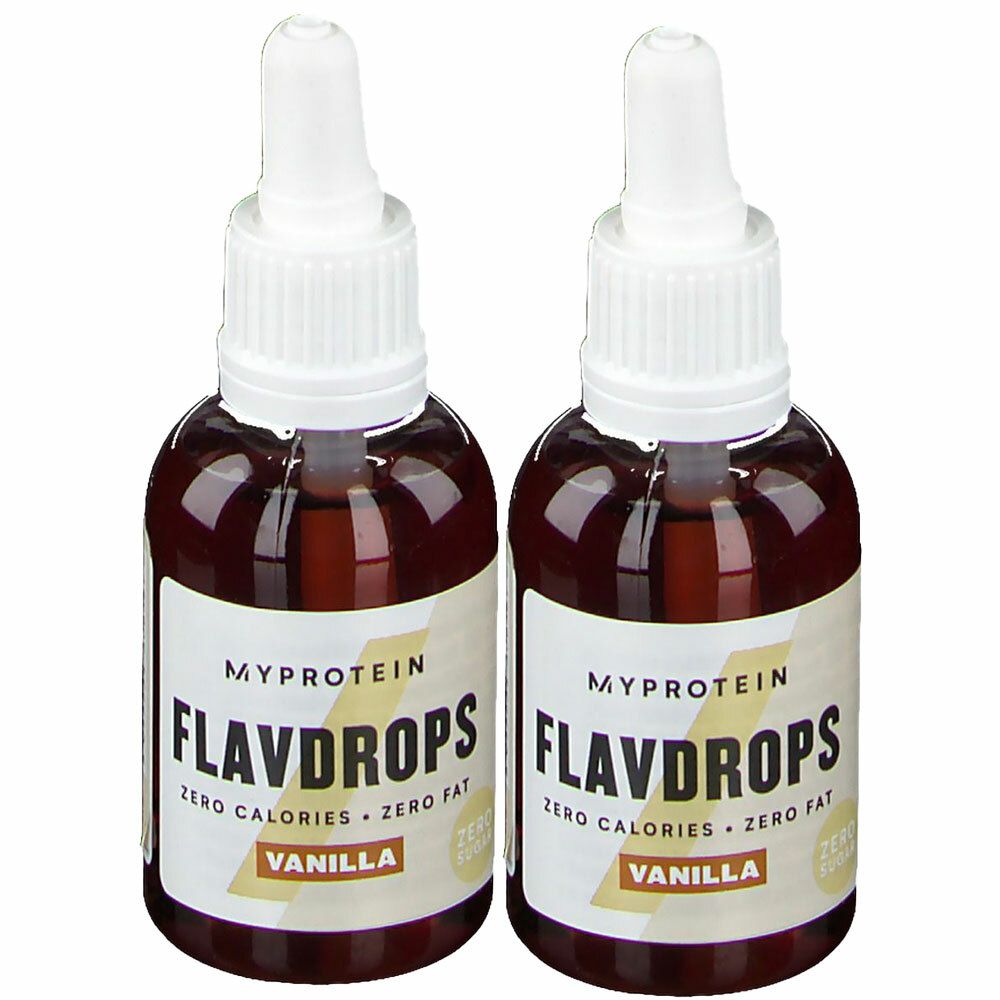 MyProtein FlavDrops, Vanille, Aromatropfen