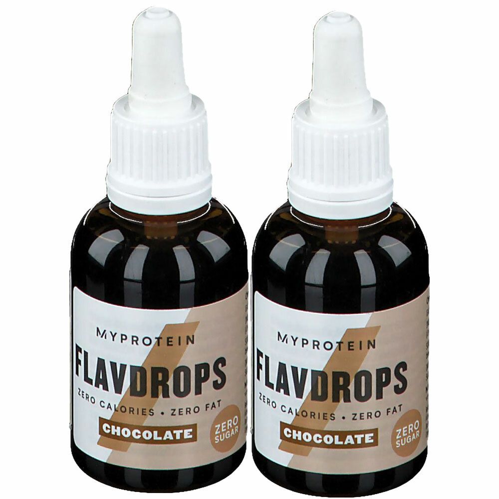 MyProtein FlavDrops, Schokolade, Aromatropfen 2x50 ml - SHOP APOTHEKE