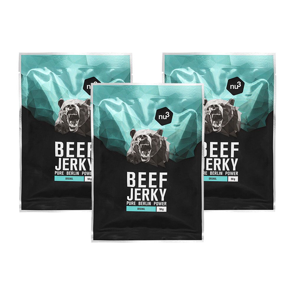 nu3 Beef Jerky, Original