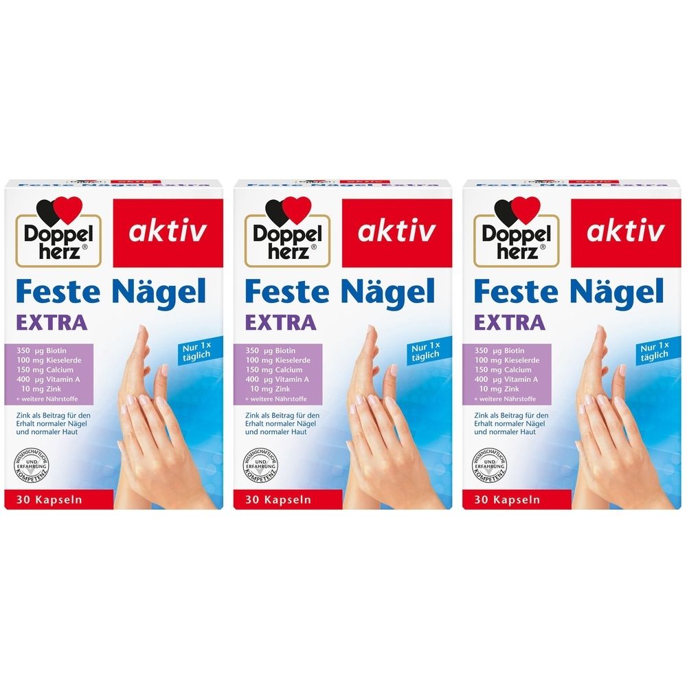 Doppelherz Feste Nägel 3x30 St Kapseln