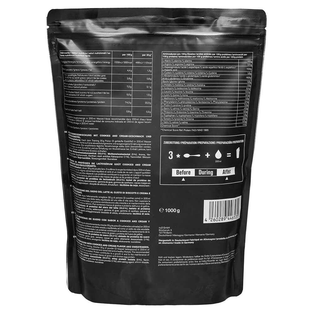 nu3 Performance Whey, Cookies-Cream, Pulver 2x1000 g