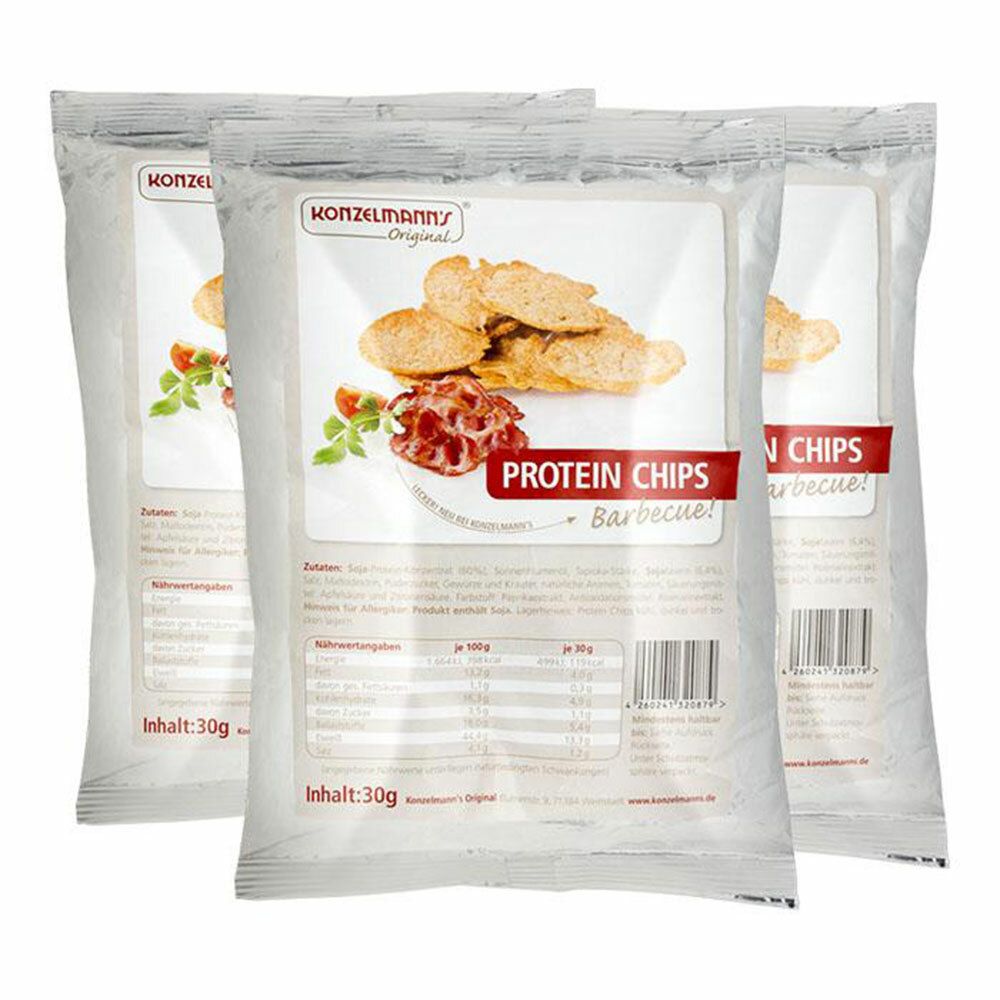 Konzelmanns Original Protein Chips Barbecue