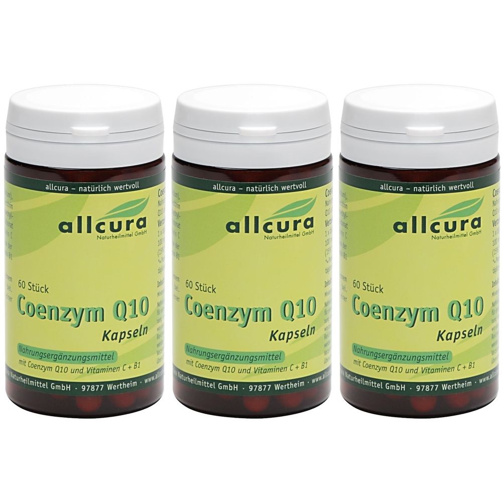 allcura Coenzym Q10 3x60 St Kapseln