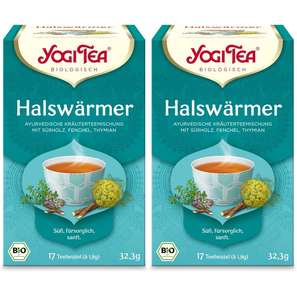 Yogi Tea Bio Halswärmer Tee 2x17 g