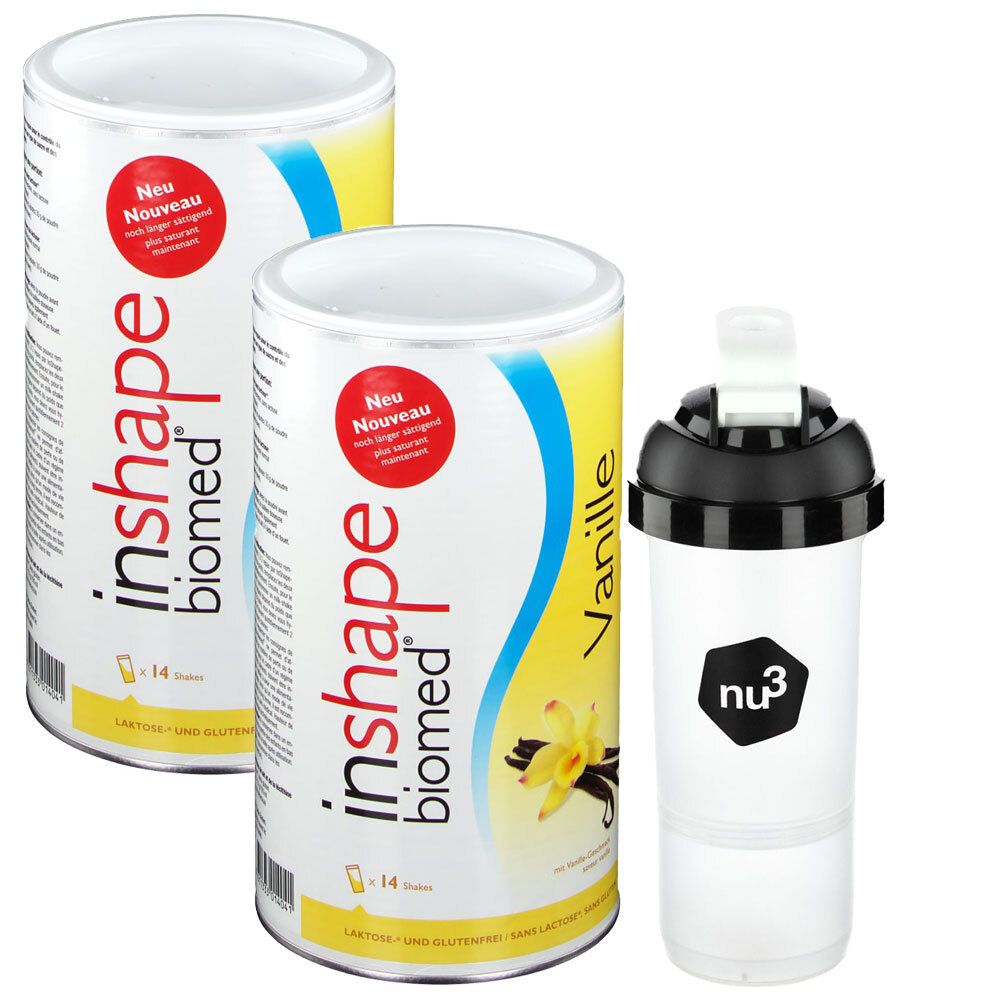 inshape biomed® Vanille + nu3 SmartShake