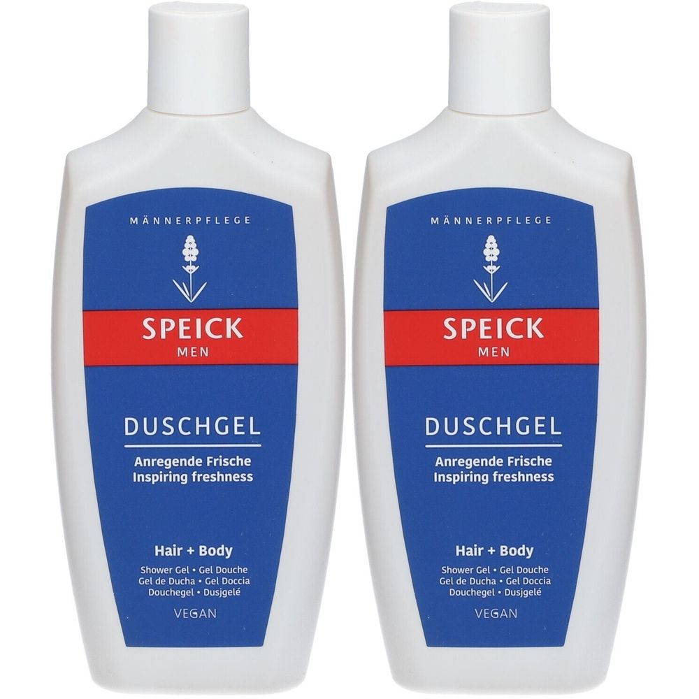 Speick Men Duschgel Body & Hair 2x250 ml